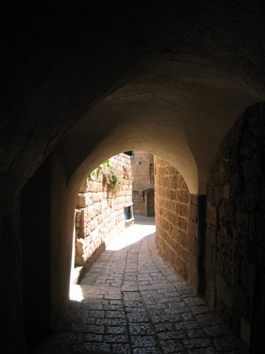 Inside Old Jaffa